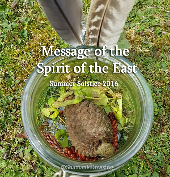 message of east summer solstice2016