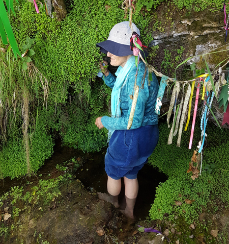 Singing to the Lelant Fairy Well